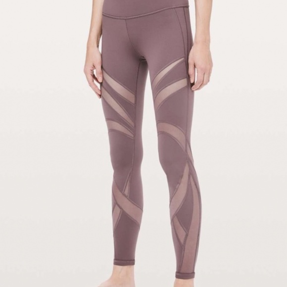 NWOT Lululemon Wunder Under High-Rise legging Mesh - Picture 3 of 7